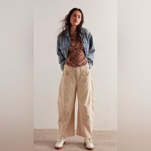 Free People we the free good luck mid rise barrel